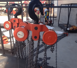G80錳鋼鏈條令冠航手拉葫蘆更出色